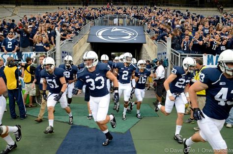 The Significance of the Blue and White Stripe in Penn State's Athletic Uniforms